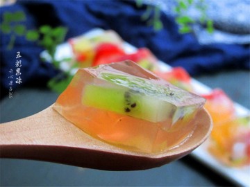 彩色果凍