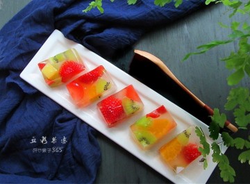彩色果凍