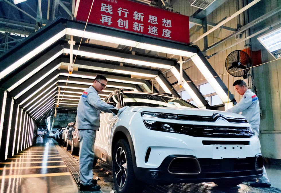 神龍公司成都工廠整車生產質量創PSA集團最好水平
