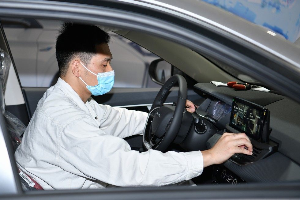 東風(fēng)公司2020年度職工技能競賽乘用車裝調(diào)技能項目舉行