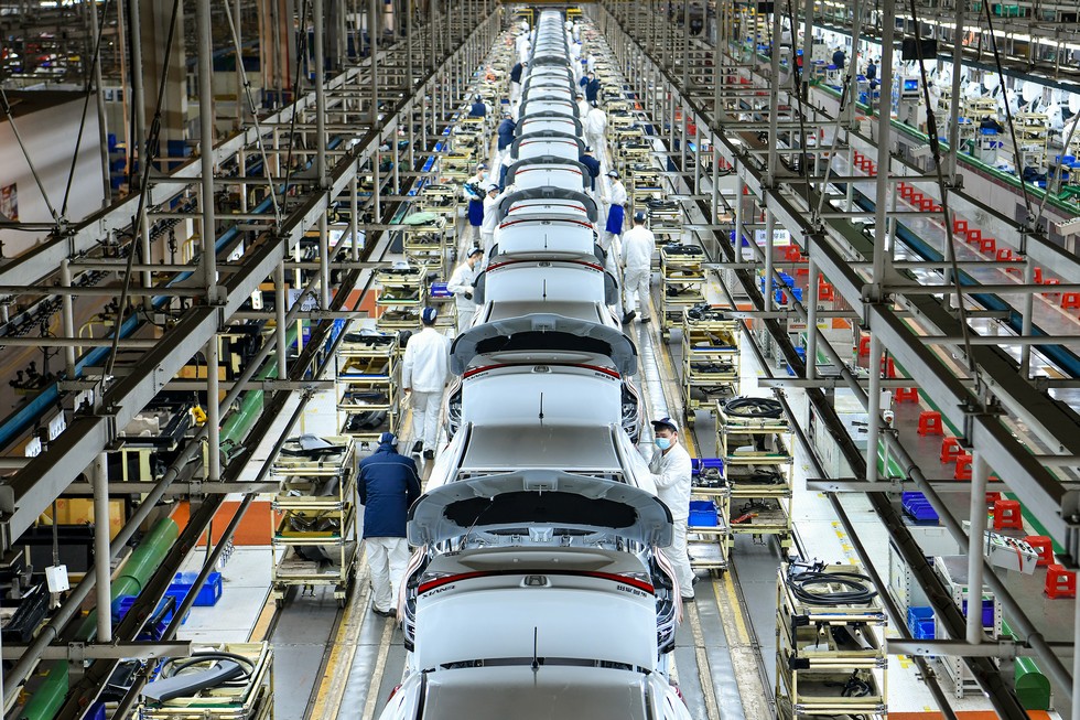 沖刺！50.1秒 下線一輛新車