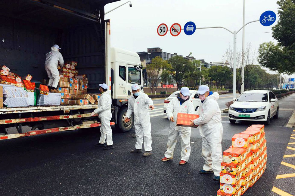 ?東風疫情防控青年黨員服務隊：800余件物資及時配送到8家養老院