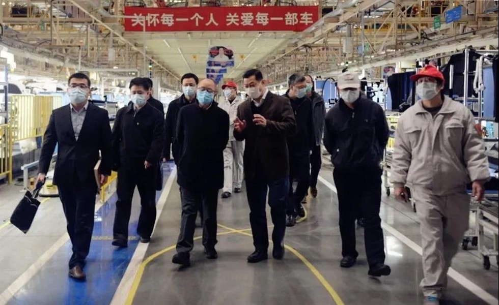 中央指導組調研東風疫情防控和復工復產情況