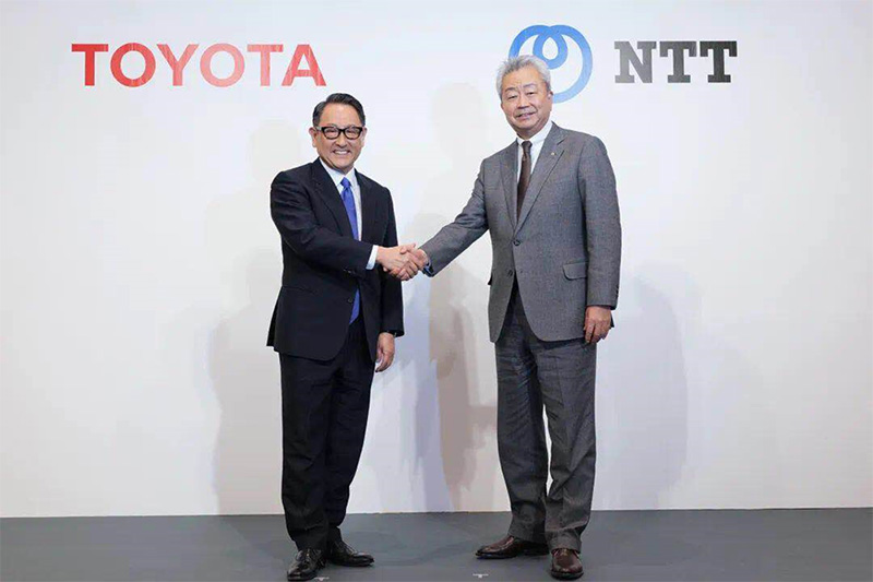 NTT與豐田汽車就業務資本合作達成協議