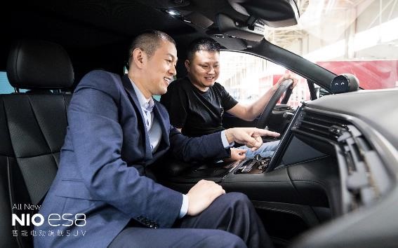 智能電動旗艦SUV全新蔚來ES8正式啟動交付