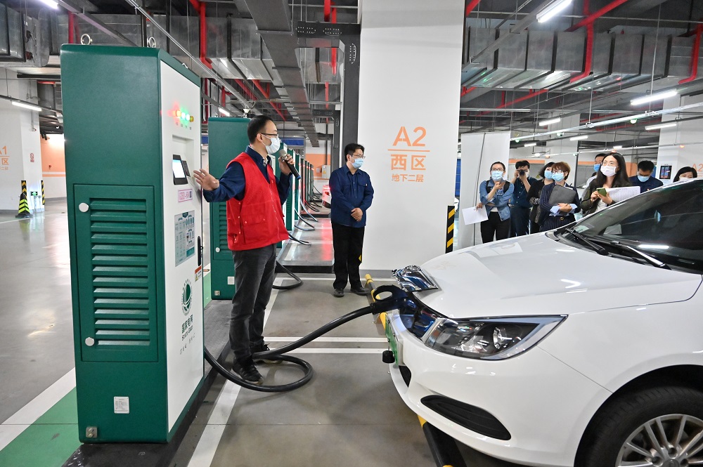 “新基建”新場景！北京地區規模最大的集中式電動汽車充電站建成投運