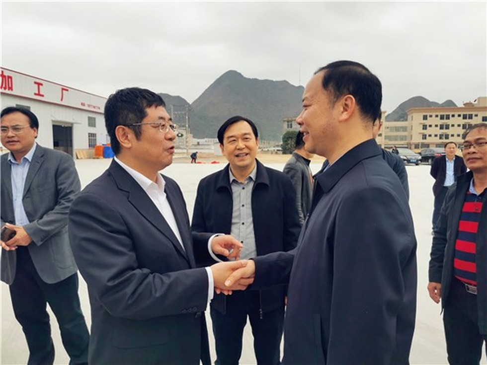【圖片背后的扶貧故事】趙書良一行赴廣西馬山縣扶貧攻堅調研