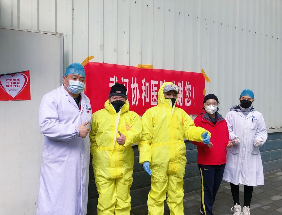 她們，在抗疫戰場綻放別樣芳華