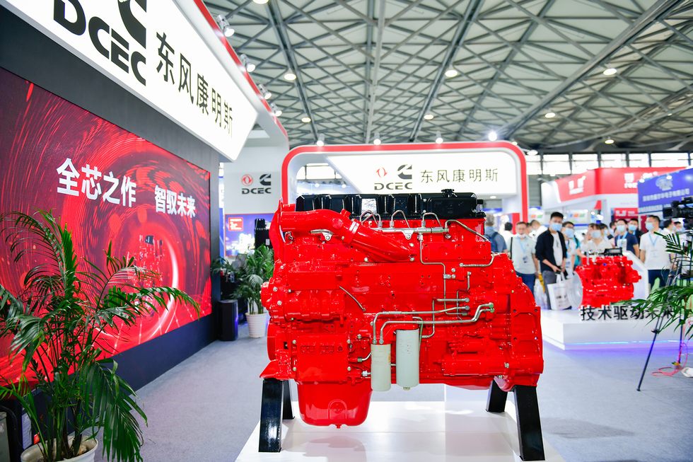 東風康明斯攜多款產品參加第19屆GPOWER動力展
