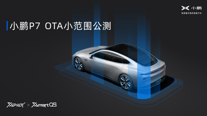 小鵬P7車型迎來OTA小范圍公測 NGP自動導航輔助駕駛公測版將開放