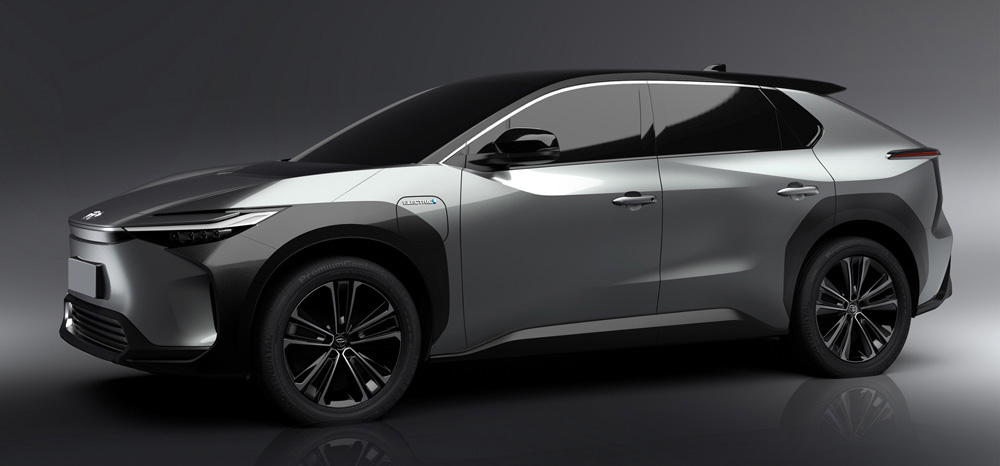 TOYOTA bZ純電動專屬系列首款車型bZ4X揭開神秘面紗，盡顯別樣自由