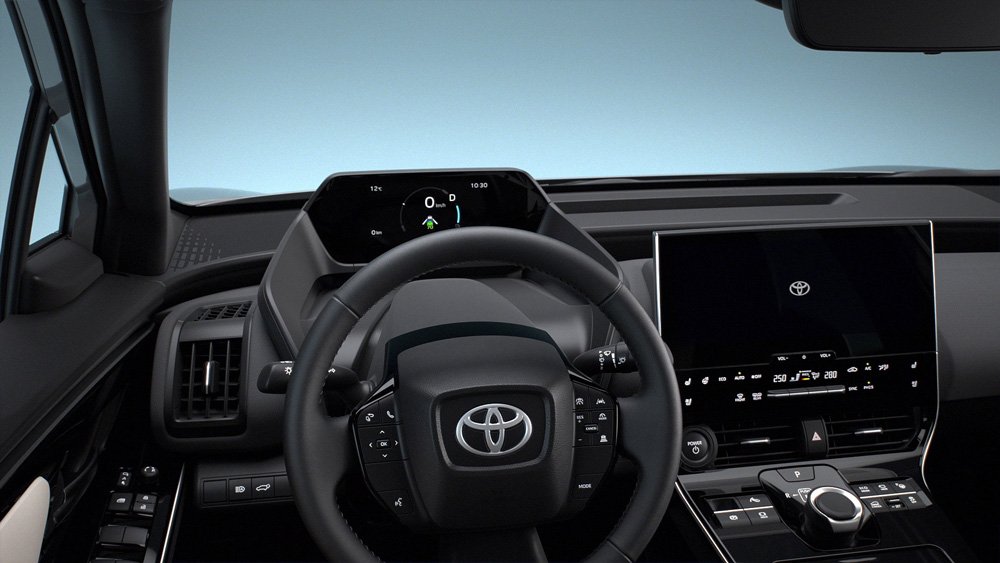 TOYOTA bZ純電動專屬系列首款車型bZ4X揭開神秘面紗，盡顯別樣自由