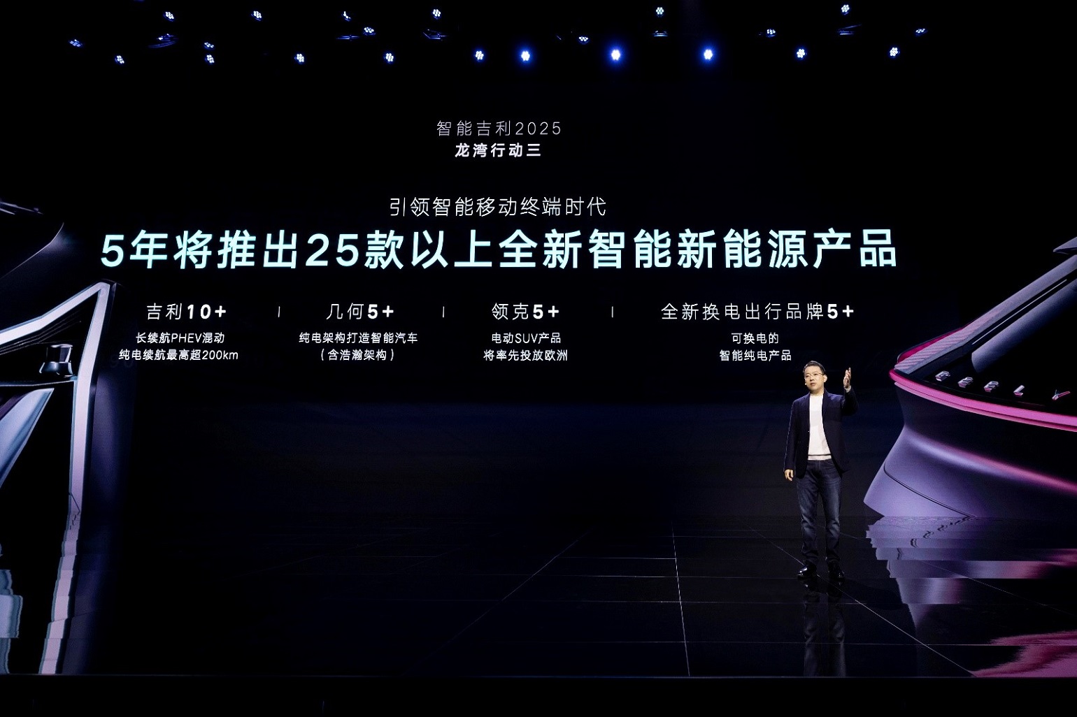 吉利汽車集團正式發布“智能吉利2025”戰略