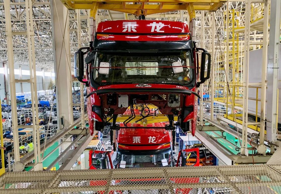 東風柳汽商用車今年 第50000輛整車下線