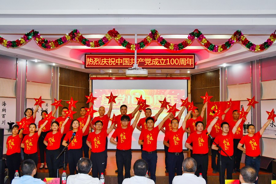 喜迎華誕 東風各單位多種形式慶祝建黨百年