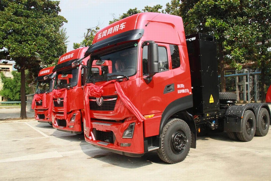 東風商用車向武鋼有限交付首批10輛新能源車
