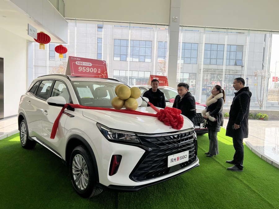 【開門紅 在現場】“在東風汽車商城，買車就像逛超市”