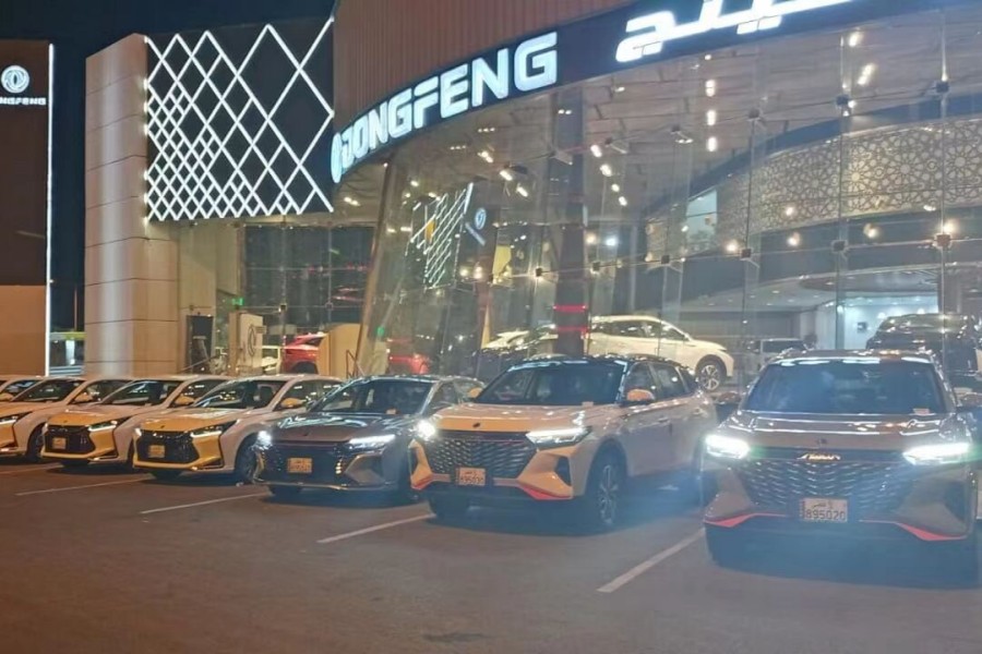 東風(fēng)車助陣卡塔爾世界杯