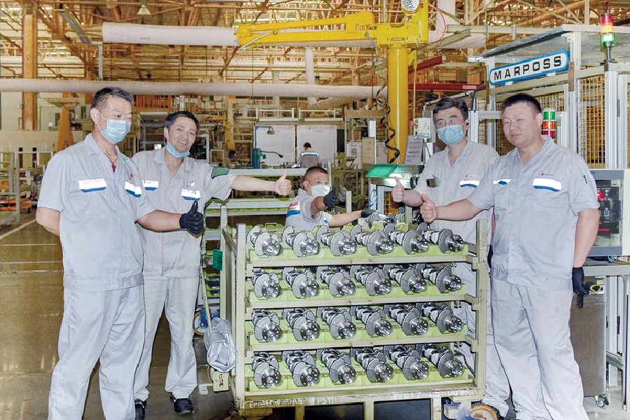 神龍公司襄陽工廠：3萬件出口法國曲軸完成生產