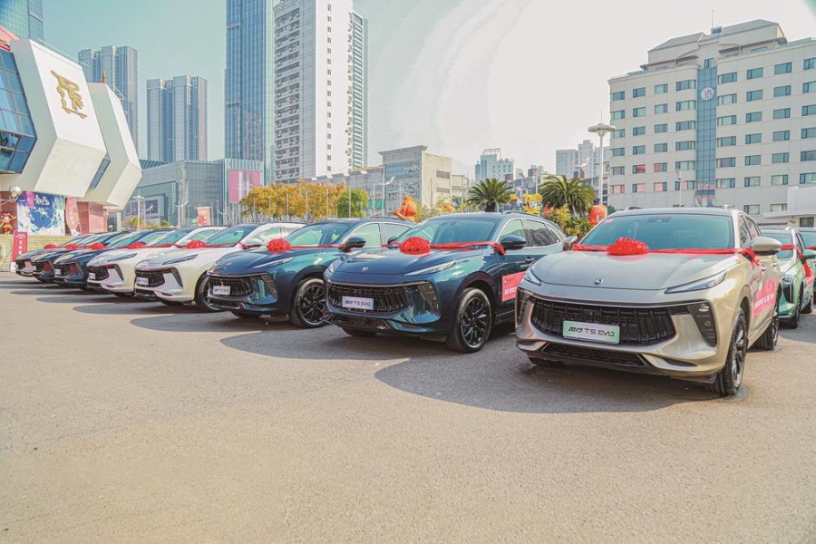 東風風行交付武漢市兩會用車