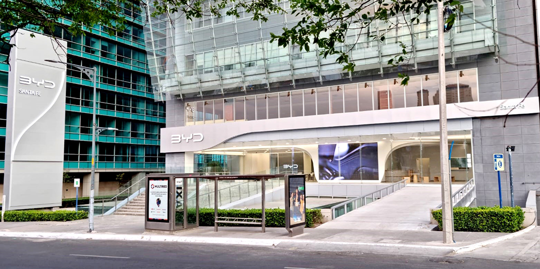 首批全新設計的比亞迪門店在墨西哥盛大開業