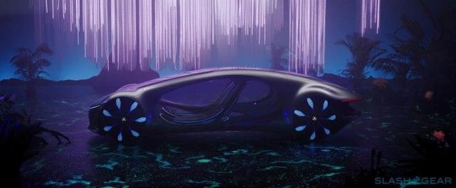 梅賽德斯展出概念車：受《阿凡達》啟發的電動汽車
