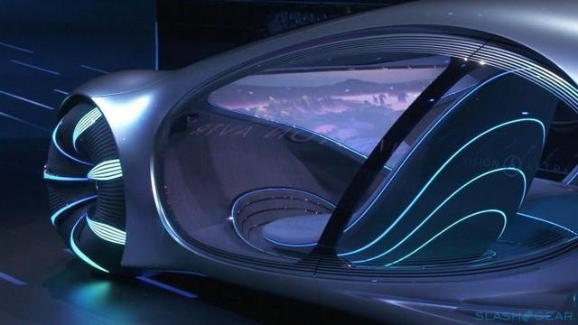 梅賽德斯展出概念車：受《阿凡達》啟發的電動汽車
