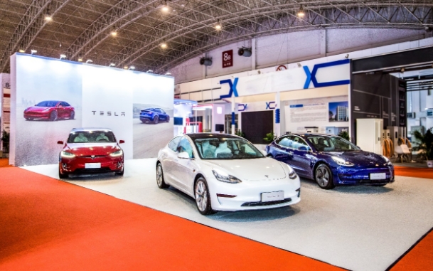 全系車型亮相特斯拉參展中國（北京）國際電動車博覽會