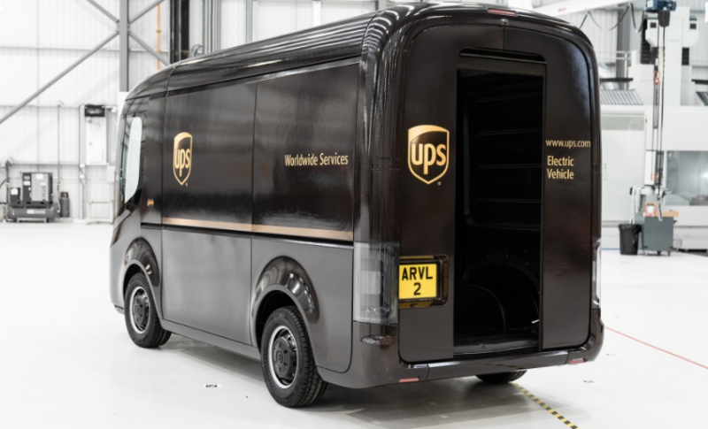 ups求助于一些非常時尚的電動送貨車