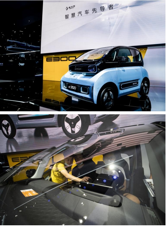 小型電動汽車選哪款好呢？新寶駿這款不錯，城市出行更便捷