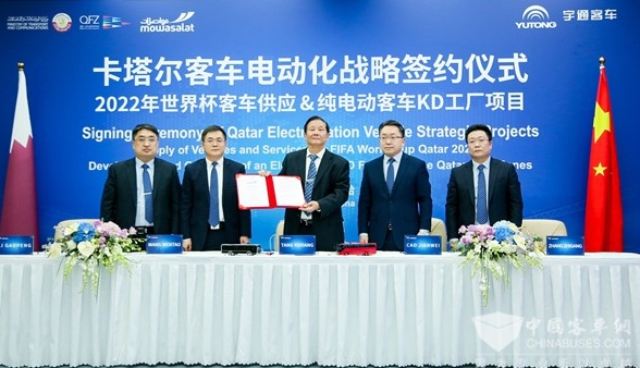 中國客車英文網18億！宇通客車“駛入”2022卡塔爾世界杯攬獲海外最大純電動客車訂單中國客