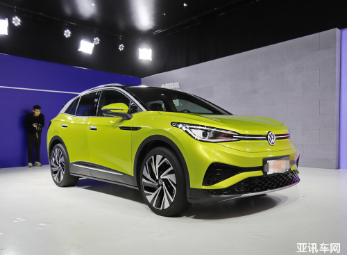合資品牌純電動車上汽大眾ID4X，首次亮相，吸粉無數