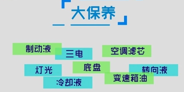 純電動汽車的保養周期、項目和費用有哪些？