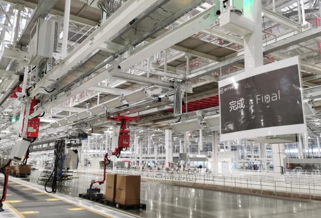 龍潭街道南京知行電動汽車復工已過千人