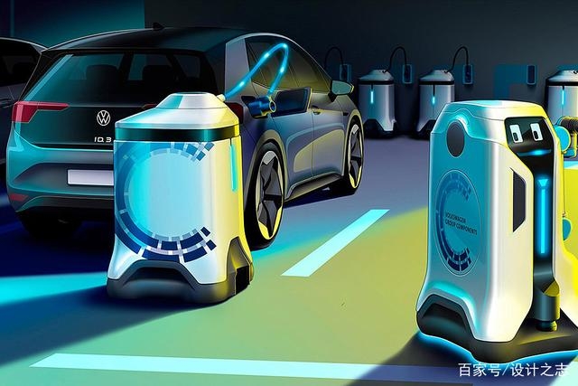 大眾汽車的最新汽車充電機器人讓您的電動汽車充電更容易！