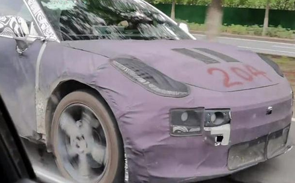 將于北京車展首發領克DC1E純電動轎車諜照