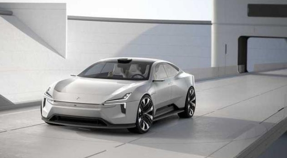 超越特斯拉的電動轎車極星Precept概念車亮相北京車展外觀不再沃爾沃