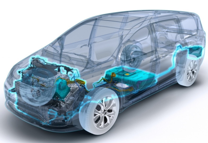 2018款克萊斯勒Pacifica Hybrid 菲亞特·克萊斯勒和iPhone制造商向電動汽車企業進軍