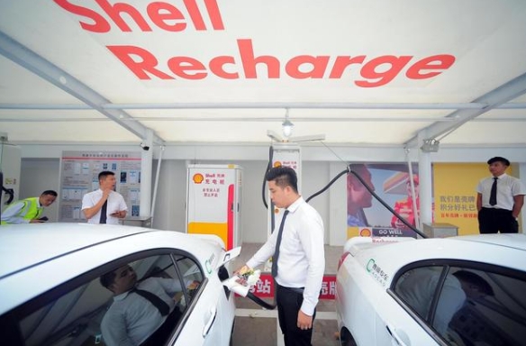 殼牌收購英國最大電動汽車充電商