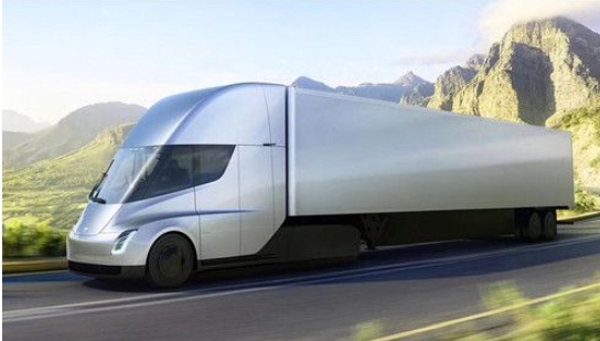 目睹充電后特斯拉新款電動(dòng)卡車原型車又被目睹參與工廠日常運(yùn)輸