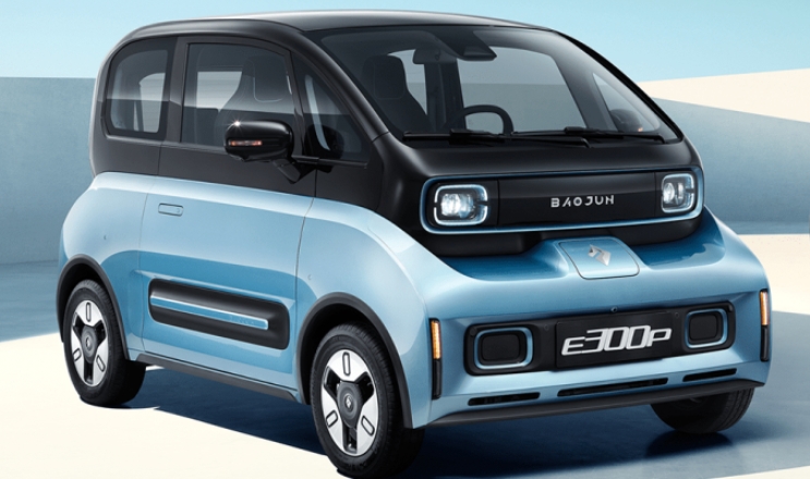 寶駿在中國以低廉的價格出售電動汽車