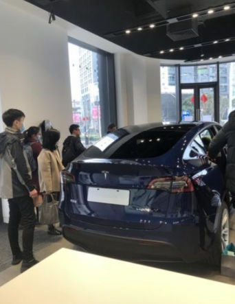 上海新能源車春節銷售火熱，ModelY等數月