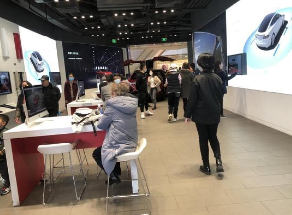 上海新能源車春節銷售火熱，ModelY等數月