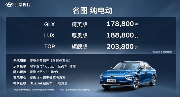 真材實料！名圖純電動成就純電家轎價值之選