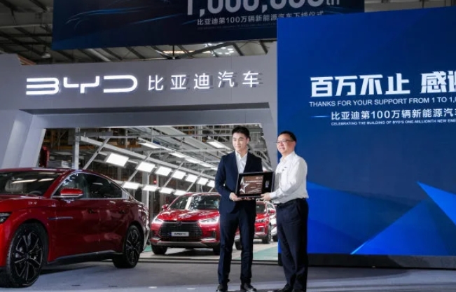 真有這么牛？全國每賣出五臺新能源車，就有一臺比亞迪