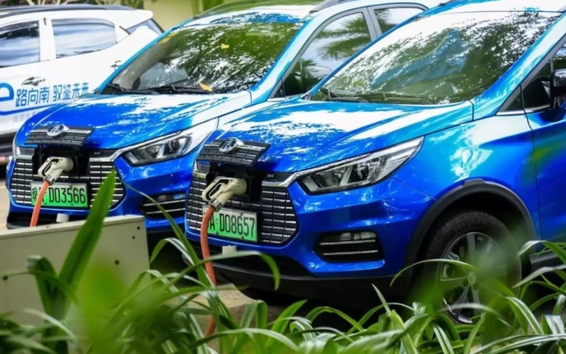 海南新能源汽車保有量已達7.7萬輛占比位居全國第四