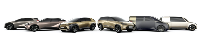 豐田未來電動汽車設計 - 2019 豐田確認2021年兩款電動車型將在美國上市