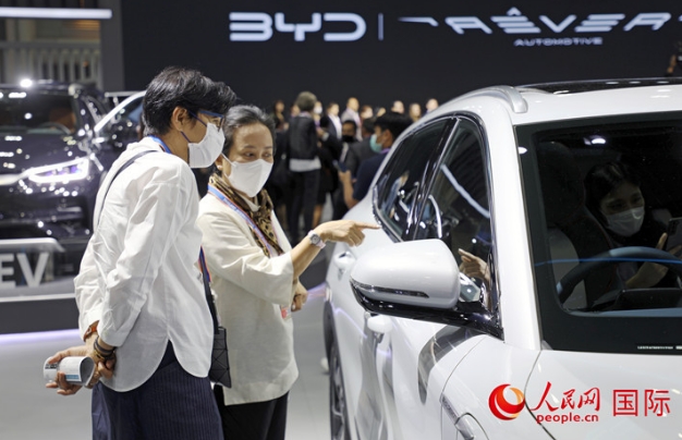 第39屆泰國國際車展開幕電動汽車成亮點