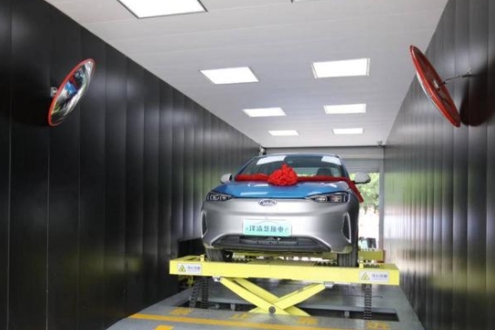3分鐘換電，綠色出行更方便，臨沂新增一家電動汽車換電站