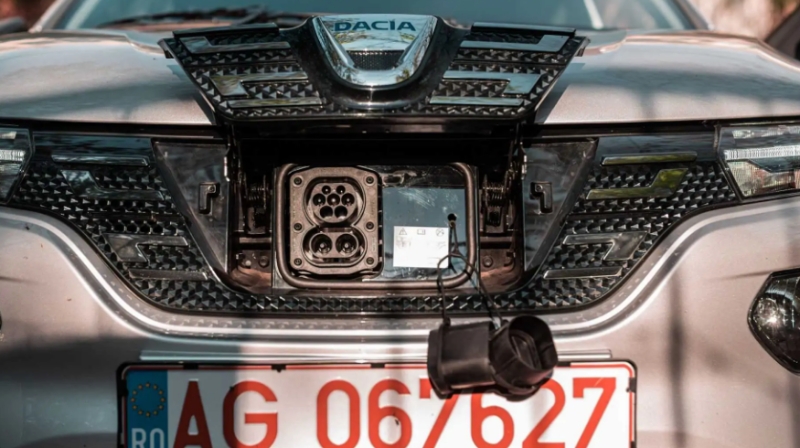 中國制造的DaciaSpring在羅馬尼亞汽車制造商